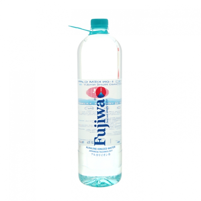 Thùng 12 chai nước uống i-on kiềm Fujiwa 1.25 lít