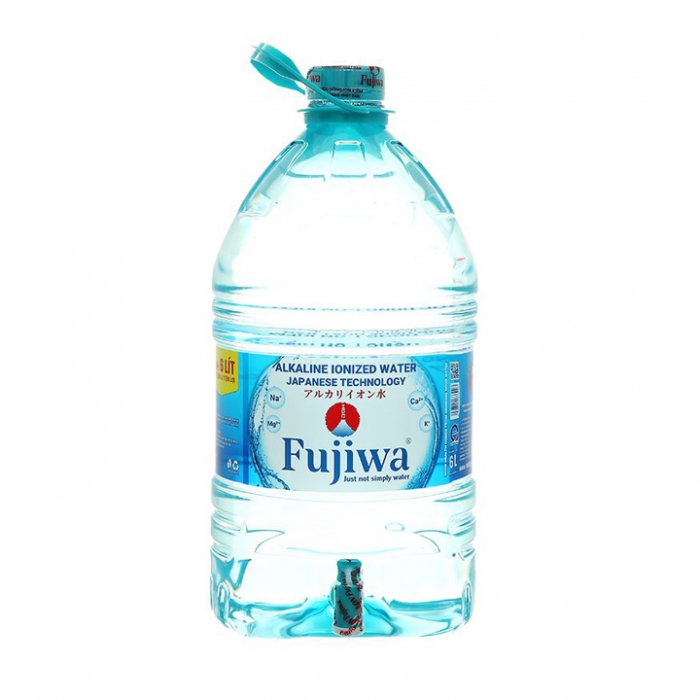 Nước uống i-on kiềm Fujiwa 6 lít