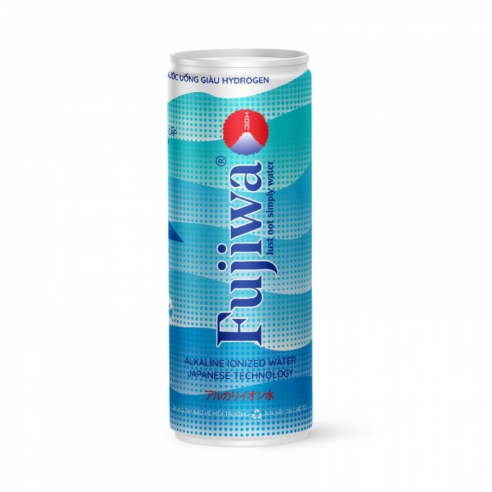 Nước Uống Giàu Hydrogen Fujiwa Đóng Lon 330ml (hộp 6 lon)