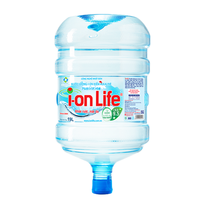Nước I-on Life 19L bình úp
