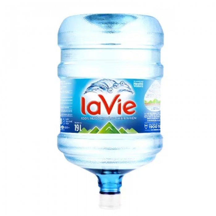 Nước khoáng Lavie bình 19L không vòi
