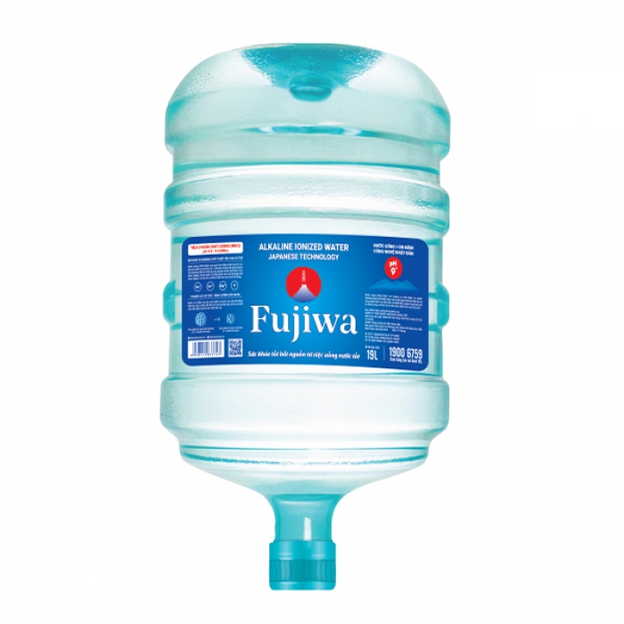 Nước uống Fujiwa 19L bình úp dùng cho máy nóng lạnh