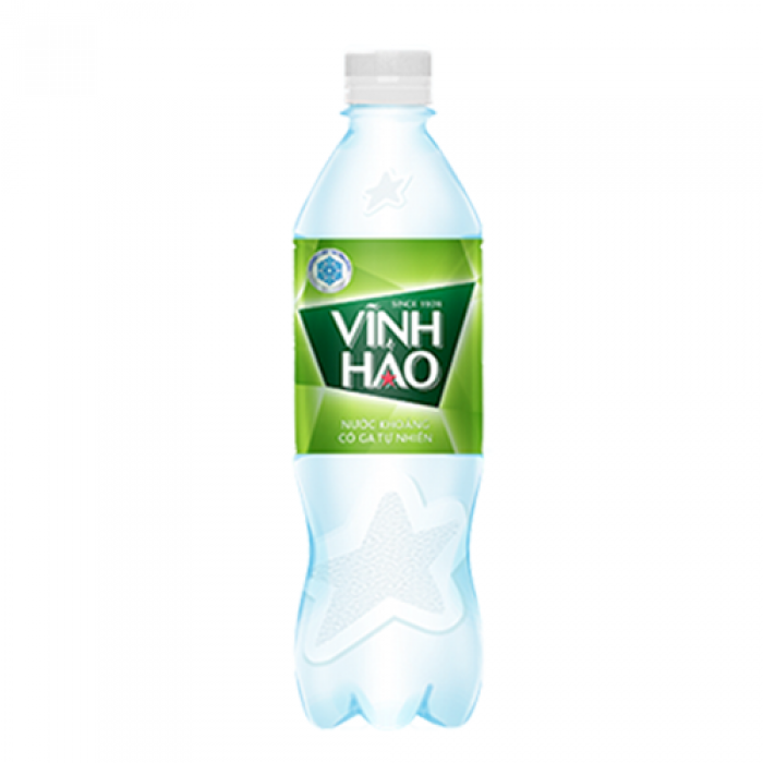 Thùng nước khoáng Vĩnh Hảo có Ga 500ml