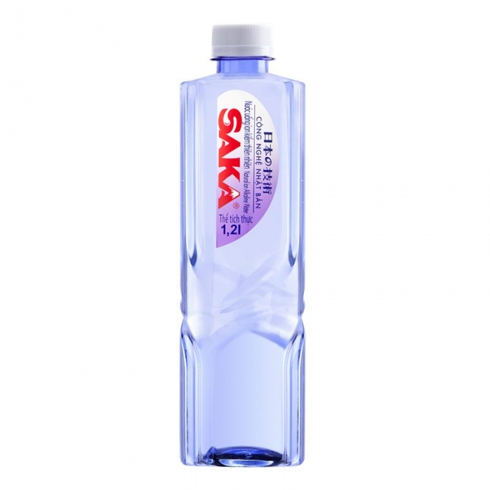 Nước uống Saka chai lớn 1.2L (thùng 12 chai)