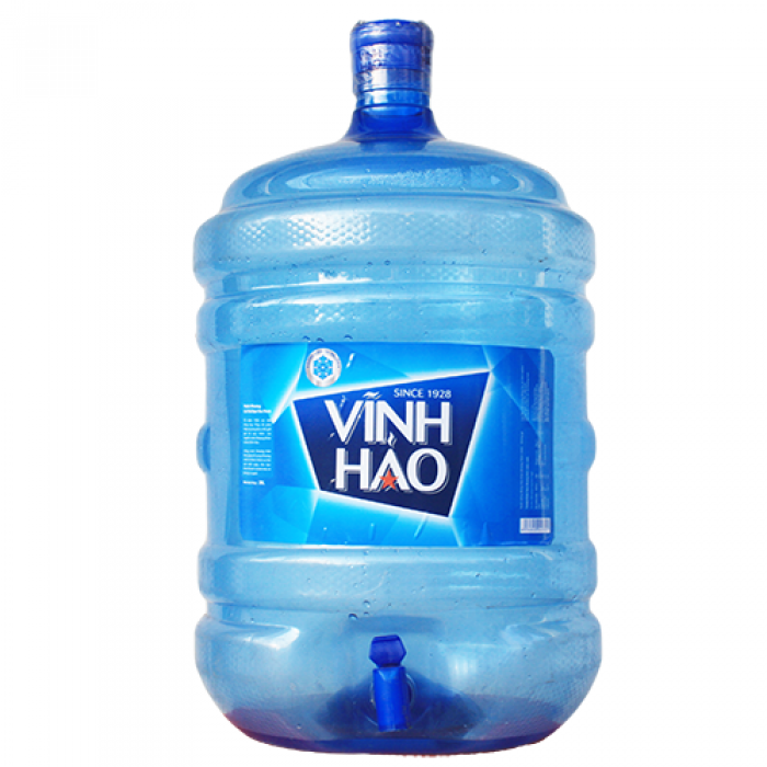 Nước khoáng Vĩnh Hảo bình 20L có vòi
