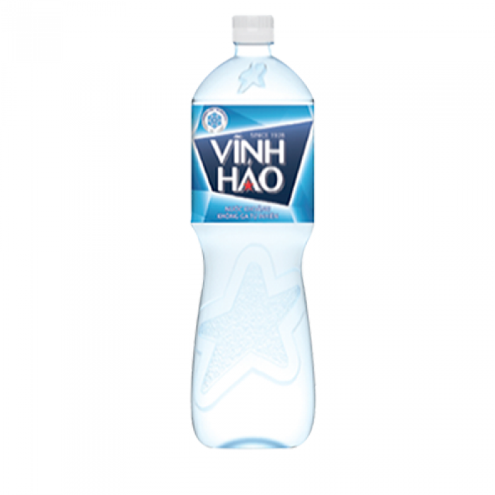 Nước khoáng Vĩnh Hảo chai lớn 1.5l (12 chai/thùng)
