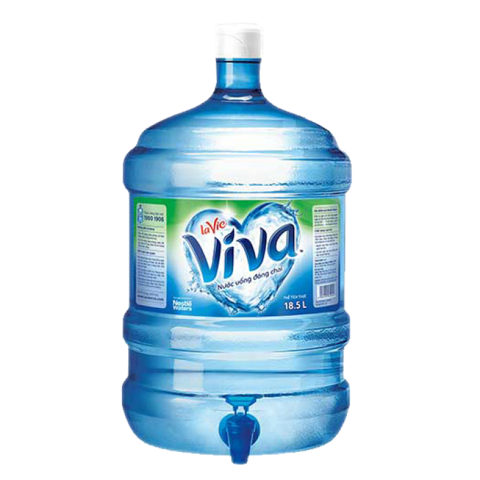 Nước tinh khiết LaVie Viva bình vòi 18.5L